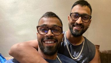 ‘Blessed With the Best’: Hardik Pandya ‘Twinning’ With Brother Krunal in Latest Instagram Picture