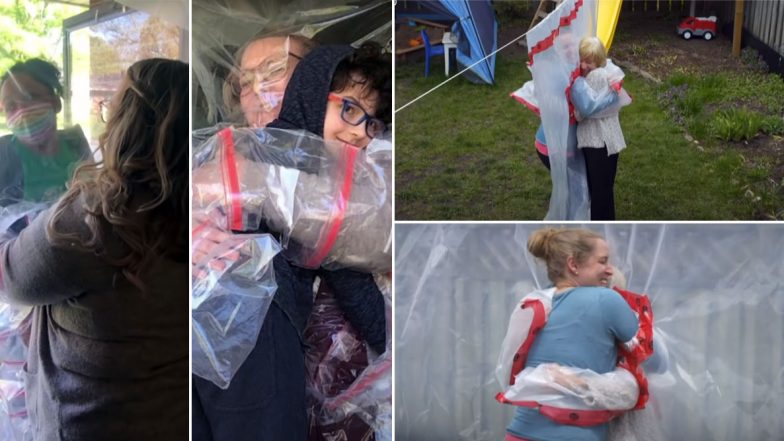 How to Hug During Pandemic? People Design Hug Gloves to Give Their Loved Ones an Embrace in Unique Ways (Watch Videos)