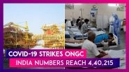 ONGC Stops Operations At Two Rigs In Arabian Sea As COVID-19 Strikes; India Numbers Reach 4,40,215