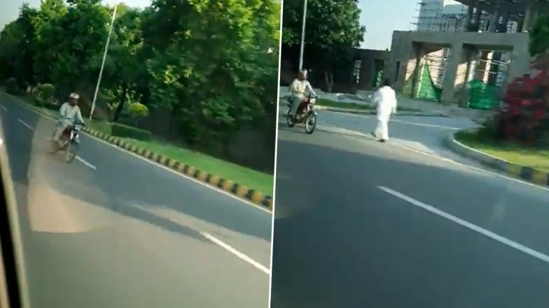 Indian Charge d'Affaires Gaurav Ahluwalia Chased by ISI Member in Pakistan, Watch Video