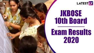 JKBOSE 10th Result 2020 Declared for Jammu Zone: Class 10 Board Exam Result Released Online at jkobse.ac.in, 70% Pass, Check Result Statistics Here