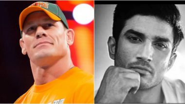 John Cena Pays Tribute to Sushant Singh Rajput With a Monochrome Picture of the Late Actor (View Post)