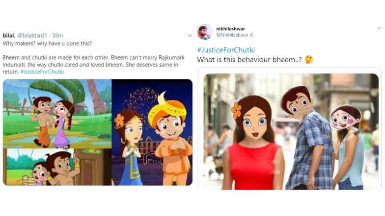 #JusticeForChutki Funny Memes Trend Because Chhota Bheem Ditches Chutki, Marries Indumati Instead! WTFFFF Did We Just Read
