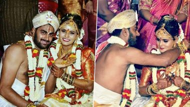 Kannada Actress Mayuri Kyatari Ties the Knot with Longtime Beau Arun (Watch Wedding Ceremony Video)