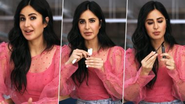 Katrina Kaif Sparkles in Pink in This Kay Beauty’s Tutorial!