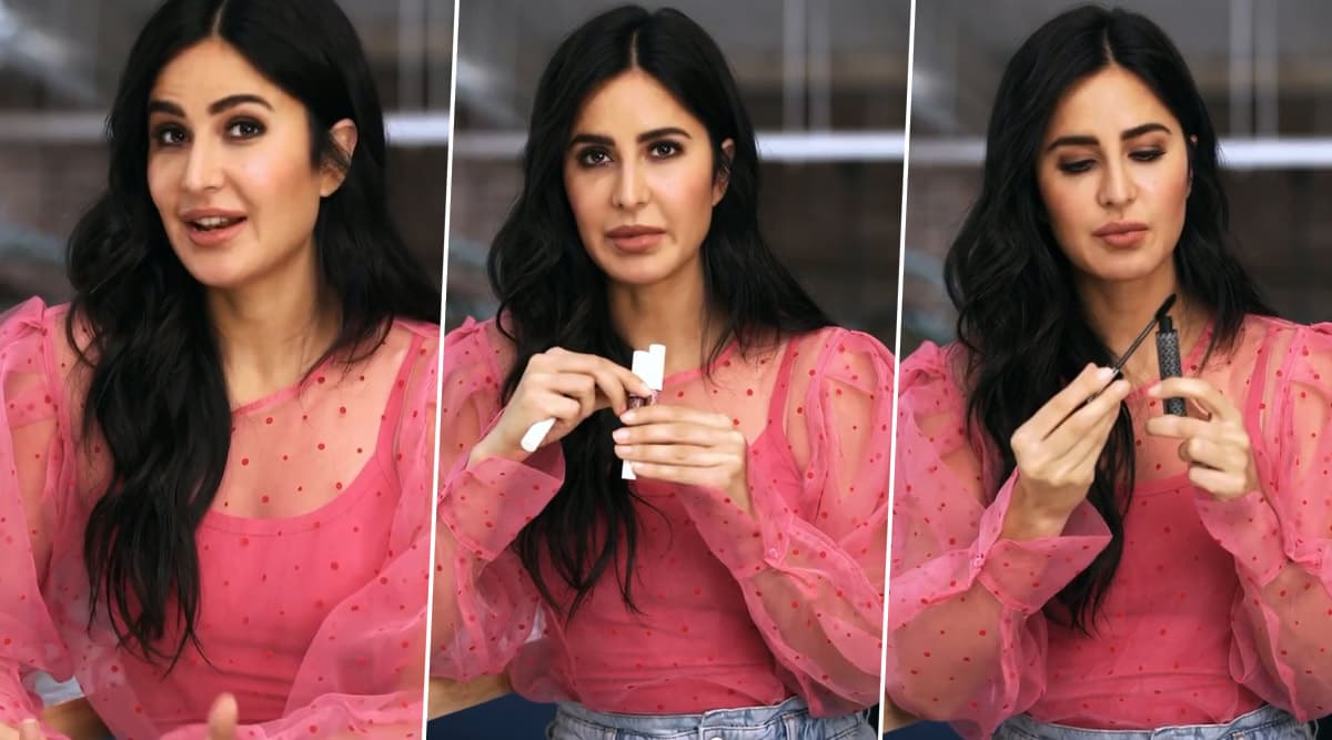 Sexy Video Xxx Salman Khan Aur Katrina - Katrina Kaif Sparkles in Pink in This Kay Beauty's Tutorial! | ðŸ‘— LatestLY