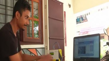 Engineering Student in Kochi Invents Camera-Integrated Thermal Scanning Machine