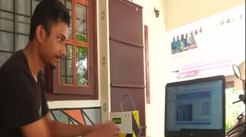 Engineering Student in Kochi Invents Camera-Integrated Thermal Scanning Machine