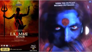 Laxmmi Bomb on Disney+ Hotstar: Akshay Kumar Unveils Intense New Posters Ahead of the Film's OTT Release (View Pics)