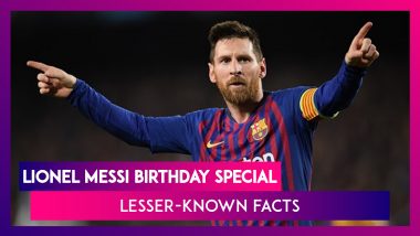 Happy Birthday Lionel Messi: Lesser-Known Facts About The Barcelona And Argentine Talisman