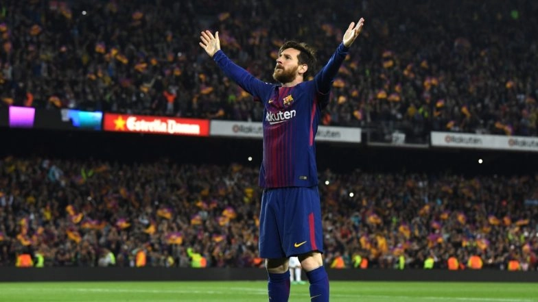 Lionel Messi Scores 700th Career Goal During Barcelona vs Atletico Madrid 2–2 La Liga 2019–20 Draw, Twitterati Hail the Argentine on Incredible Achievement (Watch Video)