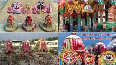 Lord Jagannath Rath Yatra 2020 HD Images & Wallpapers: Send This Year’s Rath Yatra Photos, WhatsApp Stickers, Facebook Messages, SMS and Greetings to Celebrate Puri Chariot Festival