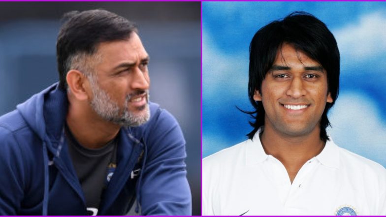 MS Dhoni Long Hair: ICC Shares MSD’s Old Photo From 2006 Champions Trophy in Flashback Friday Post, Fans Say 'Miss You Mahi'