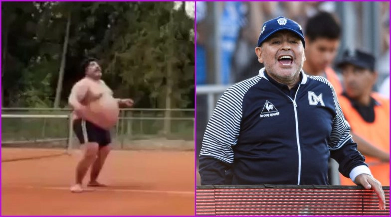 Fact Check: Diego Maradona Fat Video Going Viral Is a Scene From Movie 'Youth'