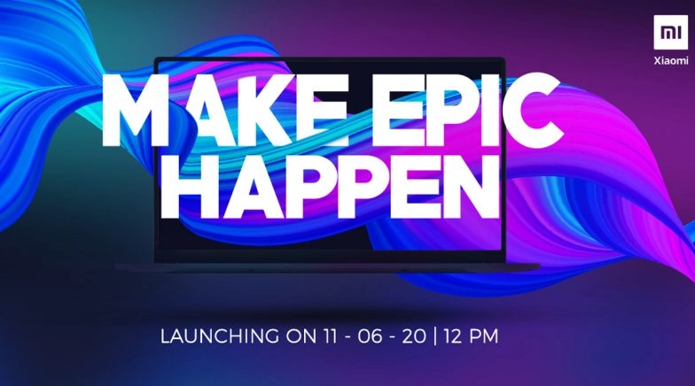 Xiaomi Mi Notebook to Be Launched in India on June 11