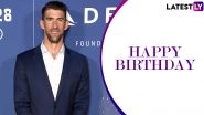 Michael Phelps Birthday Special: From Olympic Medals to Records, Interesting Facts About the Swimming Great