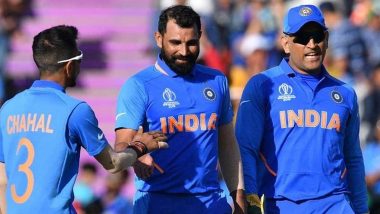 Mohammed Shami Misses Late Night Chats and Dinner With MS Dhoni, Says ‘I Have a Lot of Memories About Him’