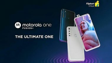 Motorola One Fusion+ Smartphone Launching Tomorrow in India; Prices, Features & Specifications