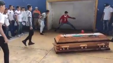 Team 'Goals'! Mexican Murdered Teen's Soccer Teammates Let Him Score One Last Time by Kicking The Ball Off His Coffin, Emotional Video Will Melt Your Hearts