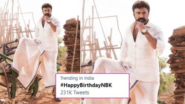 Nandamuri Balakrishna Fans Shower Birthday Wishes on the Actor A Day Prior to Birthday, Trend '#HappyBirthdayNBK'