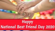 National Best Friend Day 2020 Wishes & HD Images: WhatsApp Stickers, GIF Greetings, Bestfriends Facebook Messages, BFF Quotes and SMS to Send to Your Best Friends