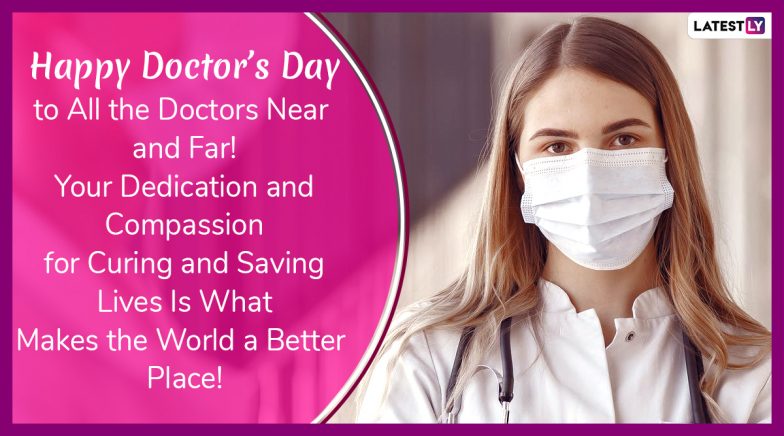 Happy Doctor's Day 2020 Greetings & HD Images: Send National Doctors ...