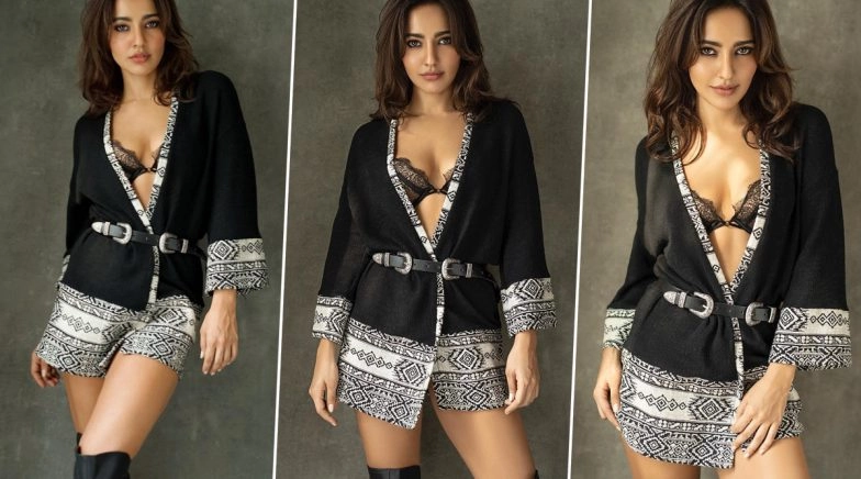 Neha Sharma Is Raw, Edgy and Too Hot to Handle Vibe With Her All Black Bold Photoshoot!