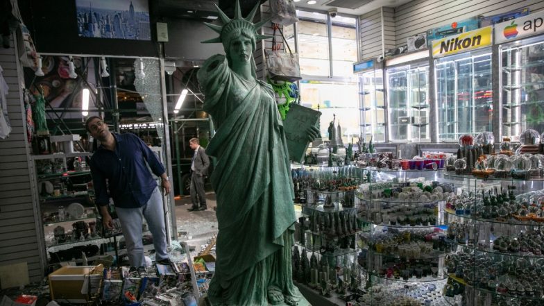 Anti-Racism Protests in US: New York Extends Night Curfew to June 7 After Incidents of Violence, Looting Surface During During Protests