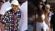 Neymar Parties in St Tropez With PSG Teammates and Victoria&rsquo;s Secret Angel Izabel Goulart on Return to Paris (See Pictures)