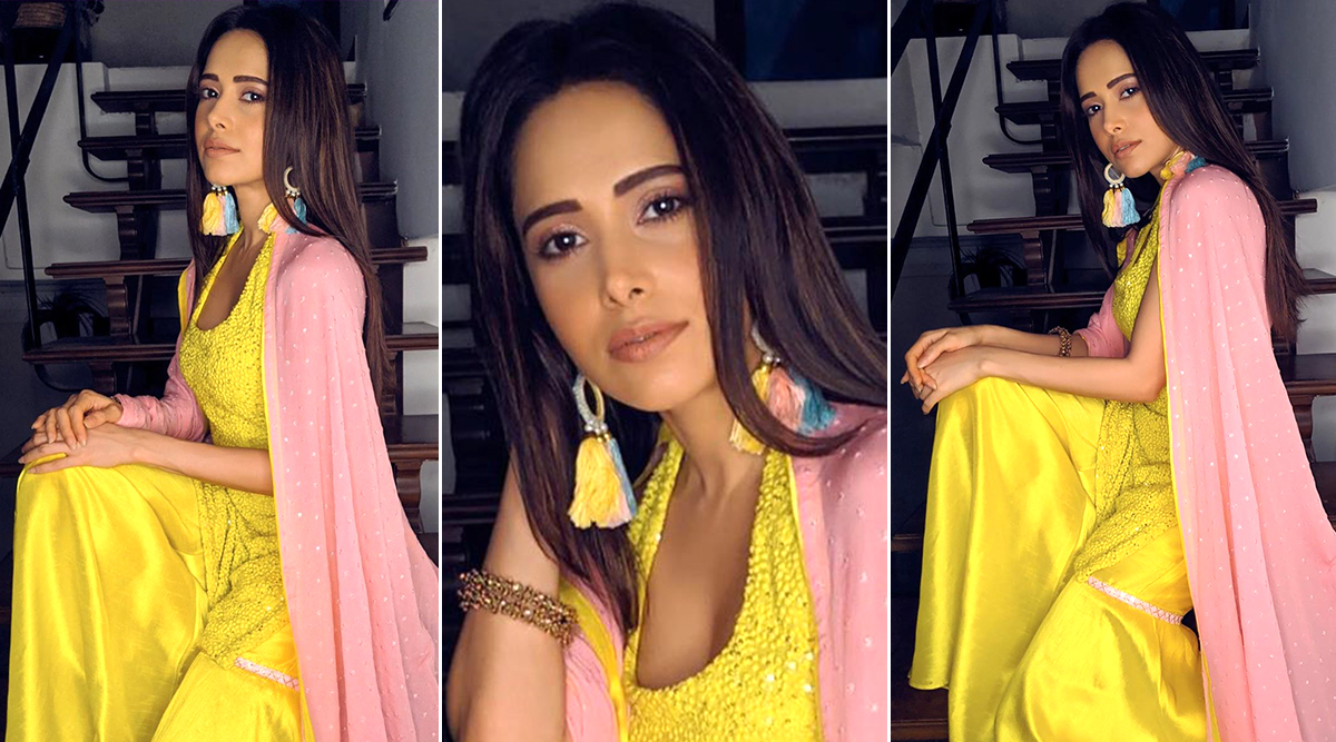 Nushrat Bharuch Nude Video - Nushrat Bharucha Is an Ethnic Delight in Lime Yellow, Peachy Pink and  Tassels! | ðŸ‘— LatestLY