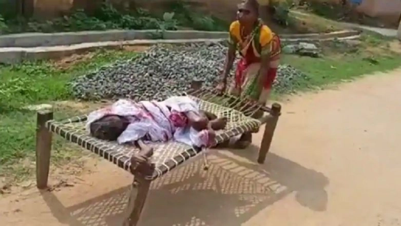 Odisha Shocker: Woman in Nuapada District Drags 100-Year-Old Mother on Charpoy to Claim Pension