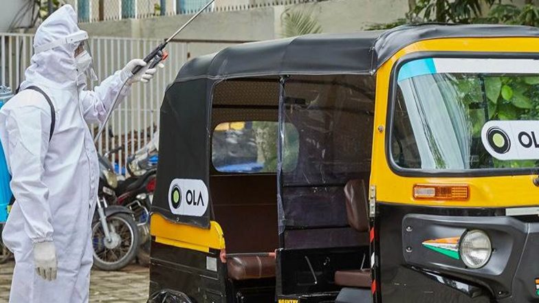Ola Autos Get New COVID-19 Protective Glass Partition Screen & Mandatory Fumigation