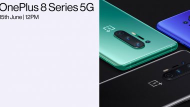 OnePlus 8 5G & OnePlus 8 Pro 5G Smartphones to Go on Limited Sale in India on June 15 via Amazon.in & OnePlus.in