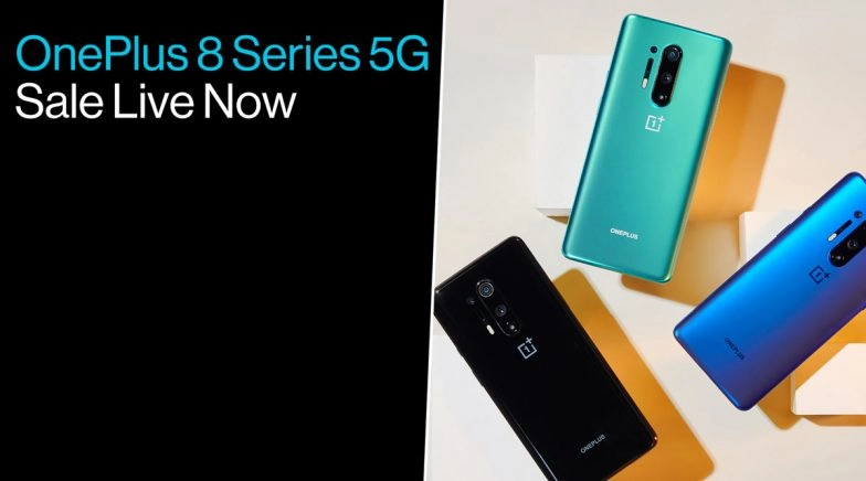 OnePlus 8 Series 5G Handsets Goes on Sale via Amazon India & OnePlus.in