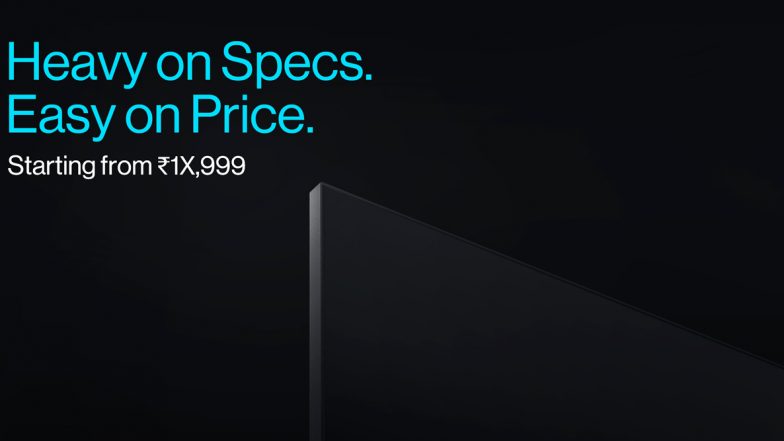 OnePlus TV Series Likely To Be Priced Below Rs 20,000; Teased Online on Twitter