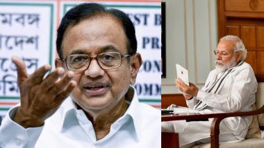 P Chidambaram Shares PM Narendra Modi's 2013 Tweet on India's Shrinking Economy, Says 'I Have To Say The Same Thing'