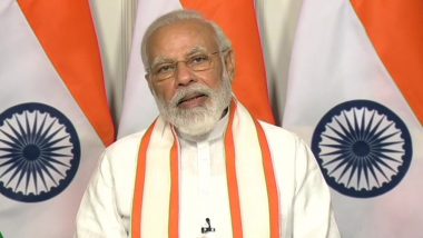 International Day of Yoga 2020: PM Narendra Modi Addresses Nation, Urges People to Practise Pranayam for Immunity, Hails Importance of Yoga at Home And With Family Regularly