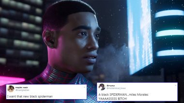 PS5 Launch Reveals Spider-Man Miles Morales Featuring Black Spiderman on PlayStation 5 and People Are Loving It! (Check Tweets)