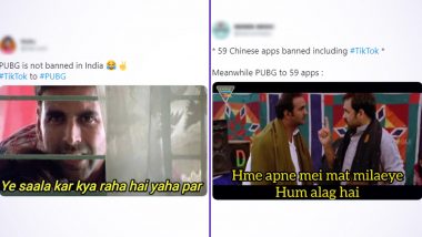 PUBG Funny Memes Trend on Twitter as The Game Is Not Included in The List  of 59 Banned Chinese Apps That Features Tiktok, Gamers Express Relief With  Hilarious Jokes | 👍 LatestLY