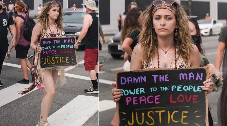 #BlackLivesMatter Protest: Paris Jackson Joins Protesters in LA in the Wake of George Floyd’s Death