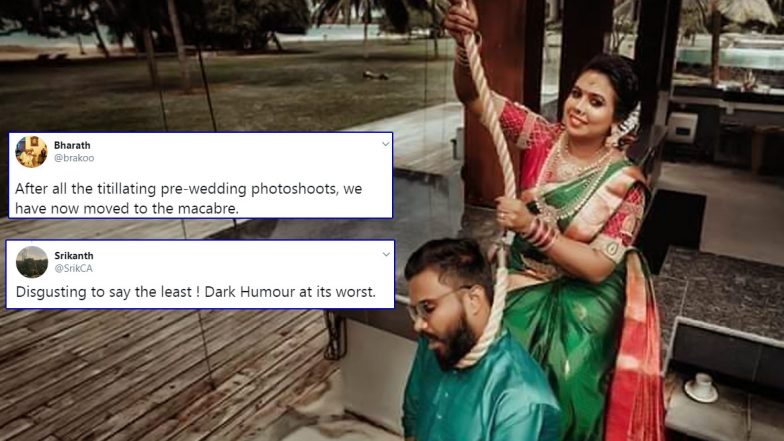 Pre-Wedding Photoshoot Shows a Suicide Scene Between To-Be Husband and Wife, Angry Netizens Slam The Idea for Mocking Such a Serious Issue