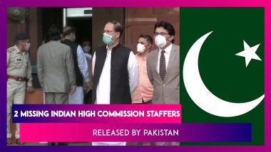 Two Missing Indian High Commission Staffers Released By Pakistan After India Summons Pak Envoy