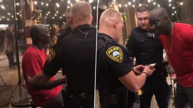 Rochester Police in Minnesota Detain Black Man Mistaking Him For Someone Else, Left Embarrassed After He Claims to Be An FBI Agent And Shows ID (Old Video Goes Viral)