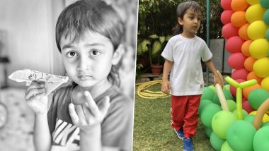 Riteish Deshmukh Compares Wife Genelia D'Souza To 'Marvel Movies' While Wishing Son Rahyl On His Birthday (View Pics)