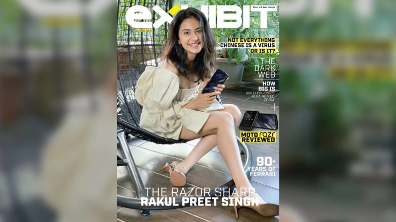 Rakul Preet Singh Is Razor Sharp Slick for a Self-Shot Exhibit Magazine Cover This Month!