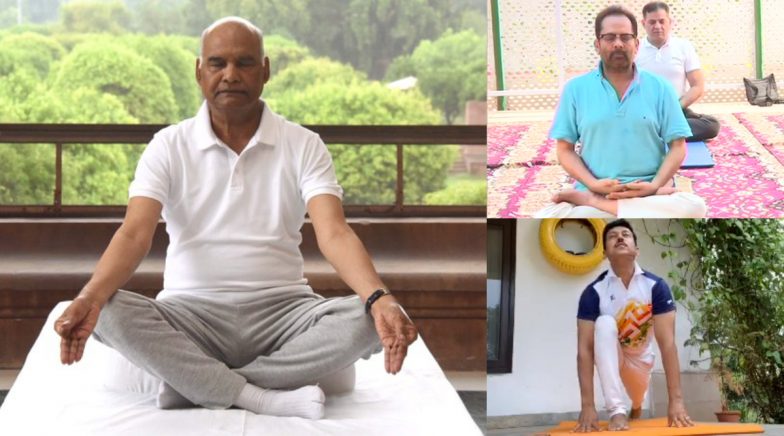 International Yoga Day 2020: President Ramnath Kovind, Amit Shah, Others Share Greetings