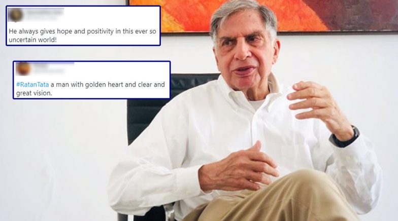 Ratan Tata's Instagram Post Calling to Stop Hate and Bullying Wins Hearts Online