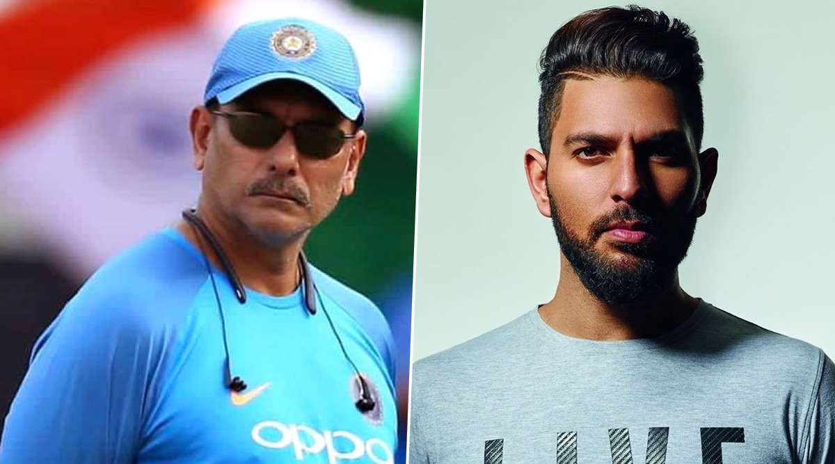 Ravi Shastri Gives Yuvraj Singh Taste of His Own Medicine 