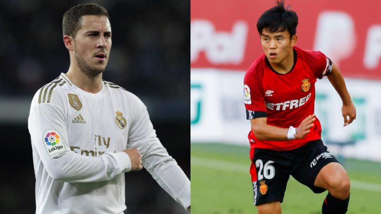 Real Madrid vs Mallorca, La Liga 2019–20: Eden Hazard, Takefusa Kubo and Others Players to Watch Out in RM vs MLC Football Match
