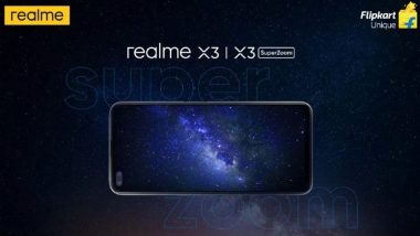 Realme X3 & Realme X3 SuperZoom Listed on Flipkart Ahead of India Launch